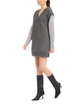 Sally Mixed Media Dress