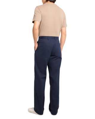 Relaxed Fit Brushed Chinos