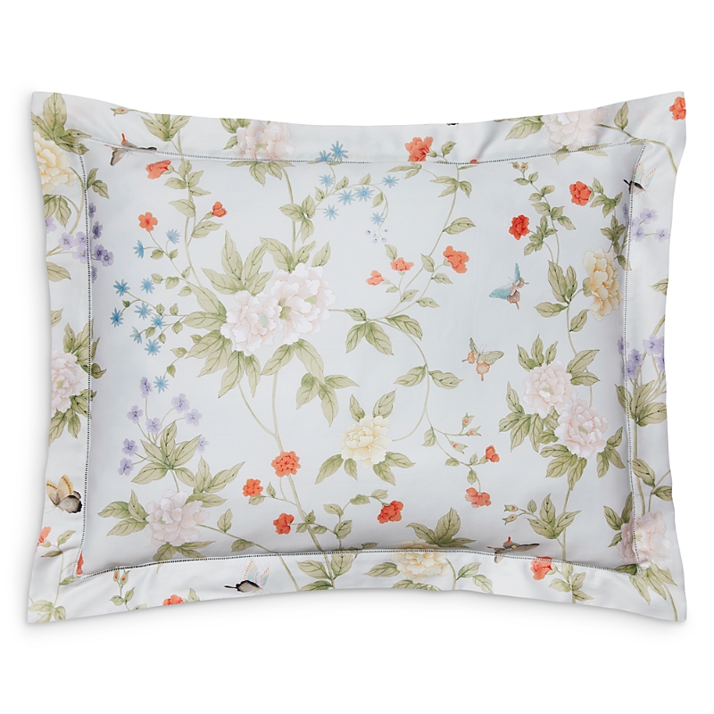 Sferra X Scalamandre Luoyang Garden Standard Sham In White