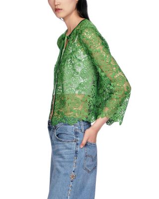  Rose Crochet Bed Jacket