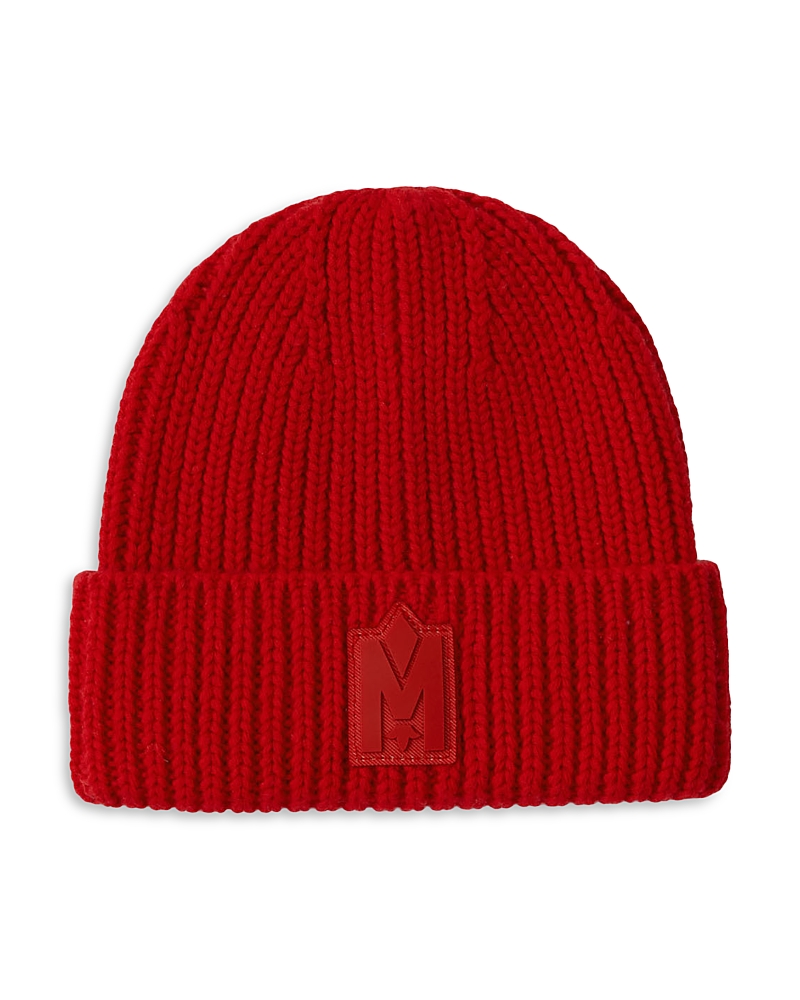 Mackage Jude-wz Cuffed Knit Hat In Red