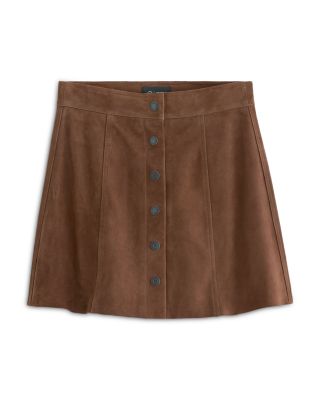 Evie Suede Mini Skirt