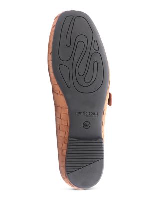 Women's Winifred Woven Suede Ballerina Flats