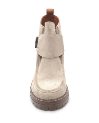 Women's Baden Beige Suede Ankle Boots