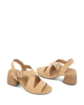 Women's Mela Tan Suede Sandals