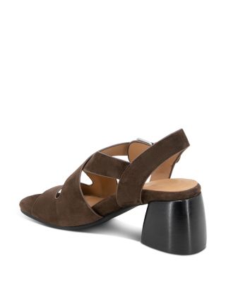 Women's Mela Brown Suede Sandals