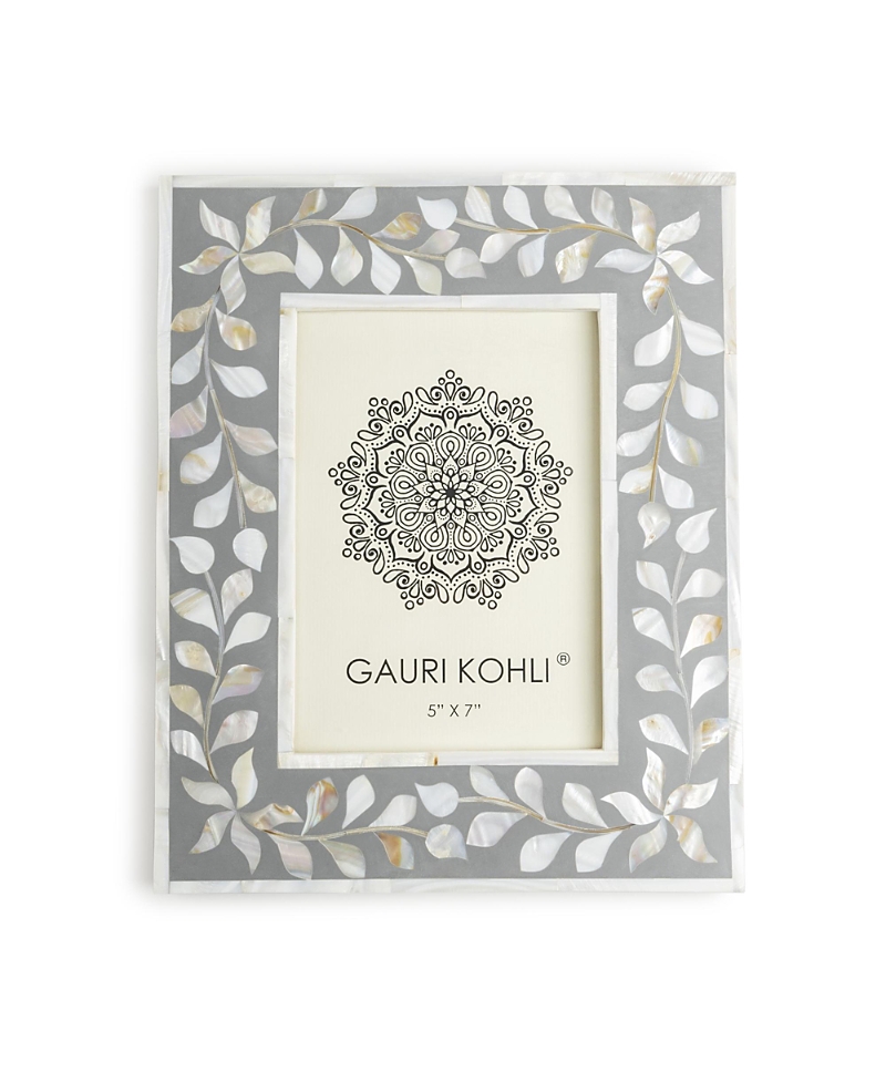 Gauri Kohli Jodhpur Mother Of Cultivated Pearl Picture Frame In Neutral