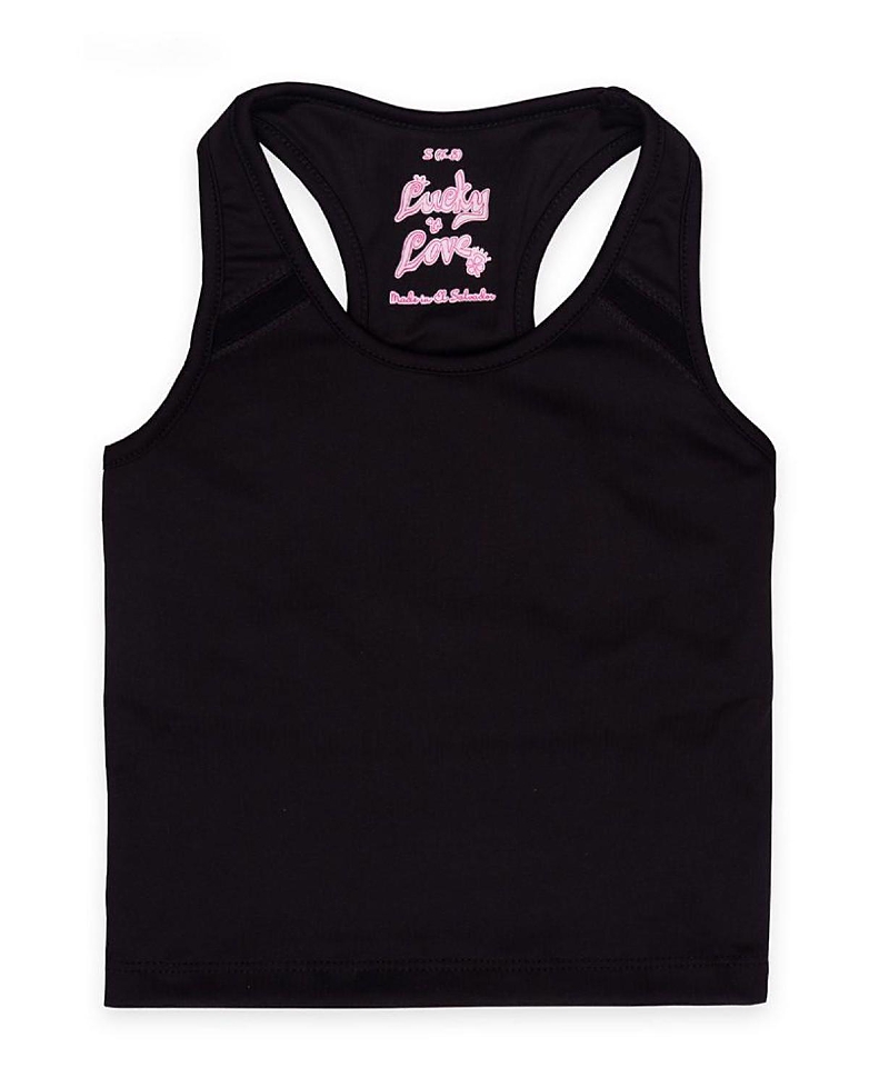 Lucky in Love Girls' Mia Tank Top with Bra - Little Kid, Big Kid