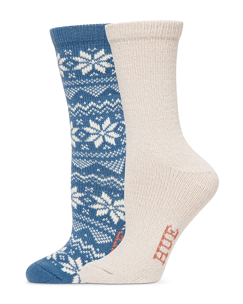 Hue Crew Socks, Pack Of 2 In Multi