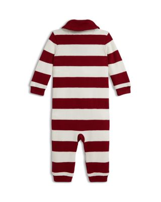 Boys&#39; Striped Estate Rib Cotton Coverall - Baby