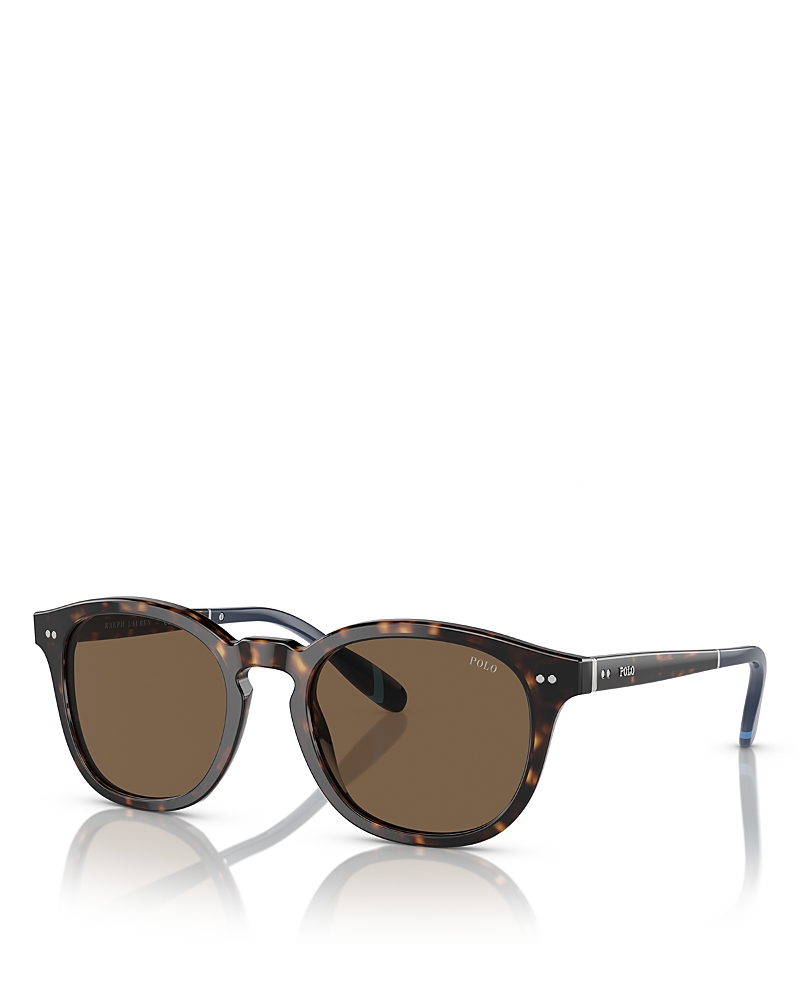 Polo Ralph Lauren PH4206 Round Sunglasses, 52mm