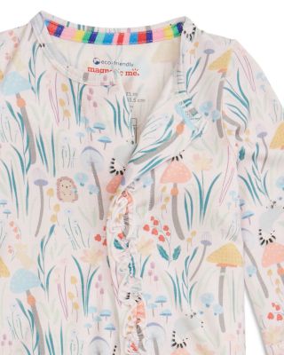 Girls' Shroom and Bloom Printed Ruffled Footie - Baby 