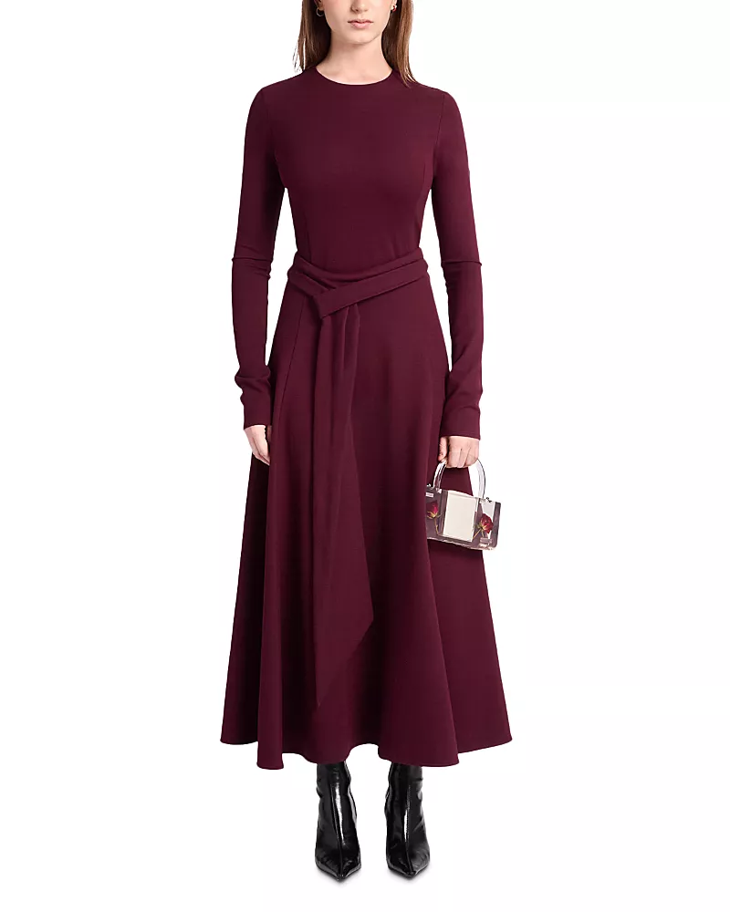 Kate Barton Belted A Line Dress