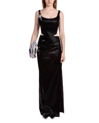 Willow Patent Corset Top