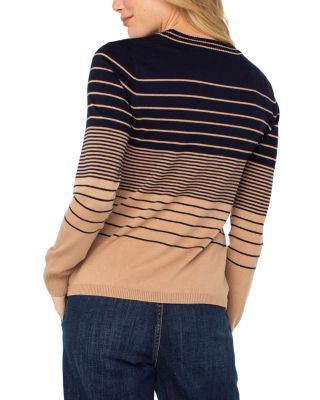 Striped Colorblocked Sweater