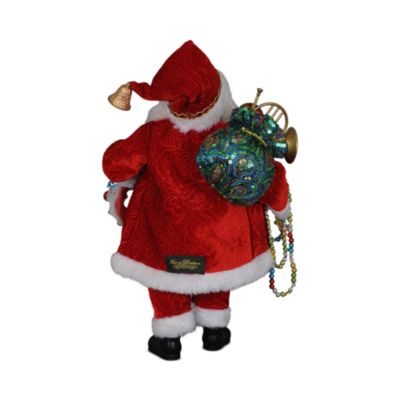 Beads with Wreath Santa