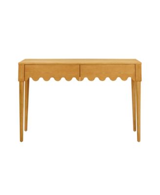  Oodle Ash 2-Drawer Desk in Natural