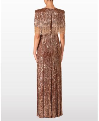  Lyla  Sequin-Embellished Gown