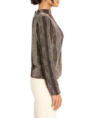 Ombr&eacute; Pixel Knit Sweater