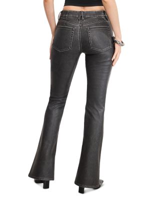 Good Classic Faux Leather Bootcut Pants