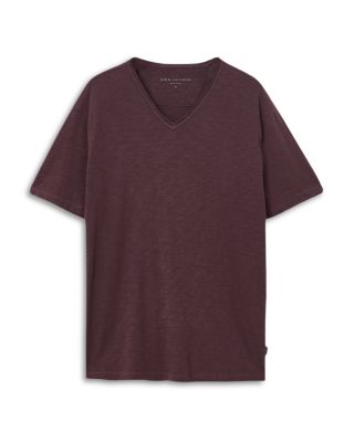 Miles V Neck Slub Tee