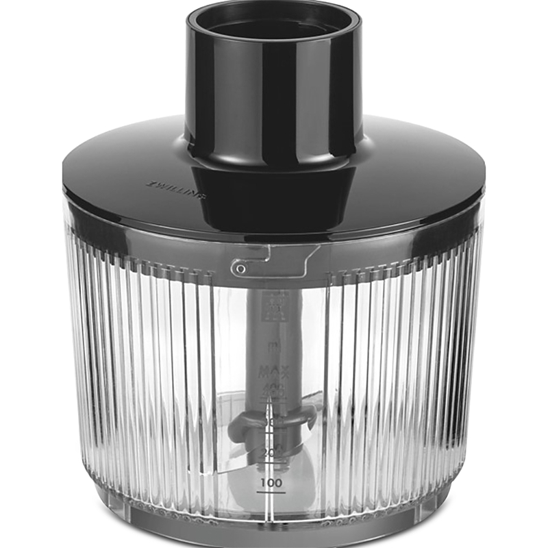 Zwilling Enfinigy Hand Blender Chopper Attachment In Black
