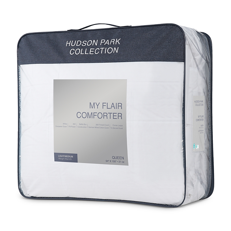 Hudson Park Collection My Flair Asthma & Allergy Friendly Down Comforter, Light/medium Queen - Exclusive