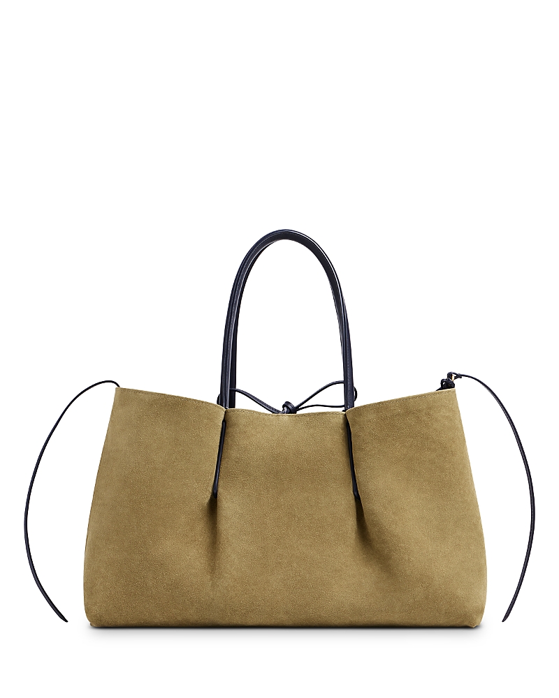 Bottega Veneta Pinacoteca Reversible Tote In Green