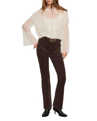 Hayden Corduroy Bootcut Pants