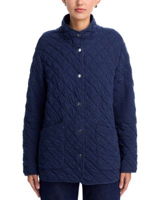 Puff Jacquard Barn Coat