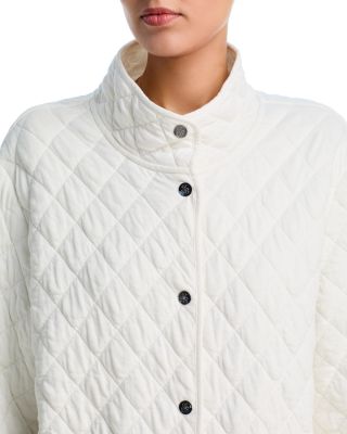 Puff Jacquard Barn Coat