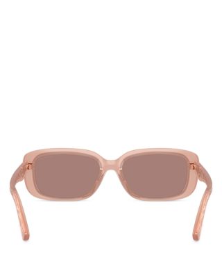 Rectangle Sunglasses, 57mm