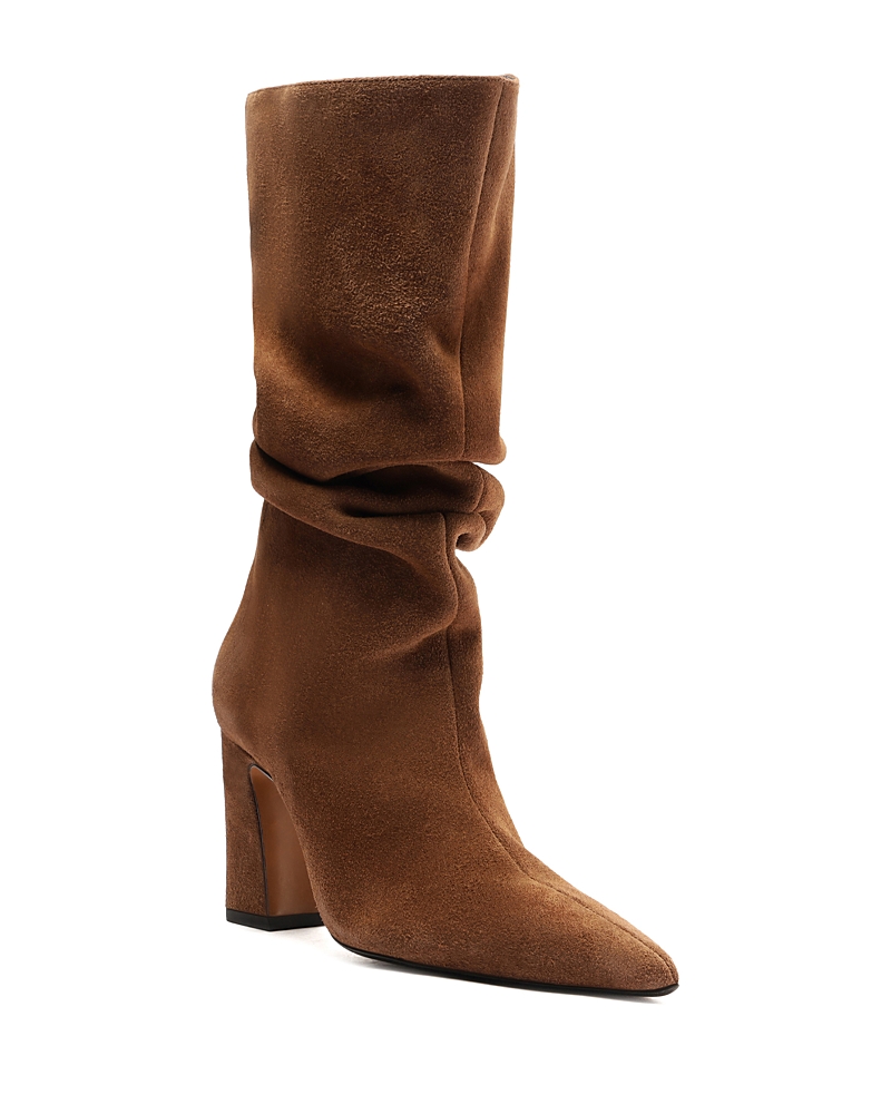 Schutz Women's Harriet Suede Slouch Boots