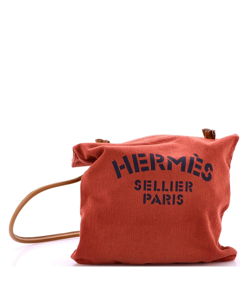 Pre-owned Pre-owned Hermes Hermes Mm Aline Bag Toile In Red
