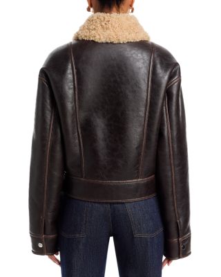 Stevie Faux Leather Jacket