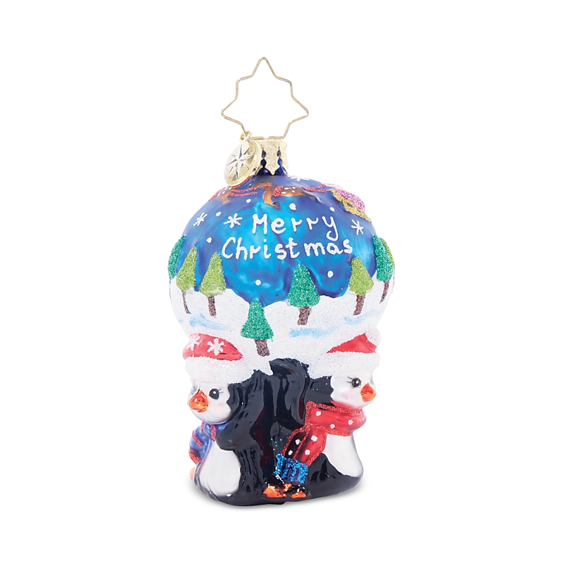 Christopher Radko A Lotta Help From My Friends Glass Ornament In Multi