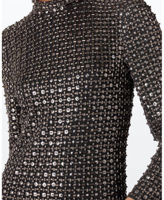 Star Gazer Crystal-Embellished Gown