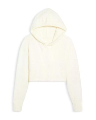 KatieJnyc - Girls' Emery Cropped Sweater Hoodie - Big Kid