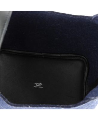 PM Picotin Lock Bag Felt with Leather