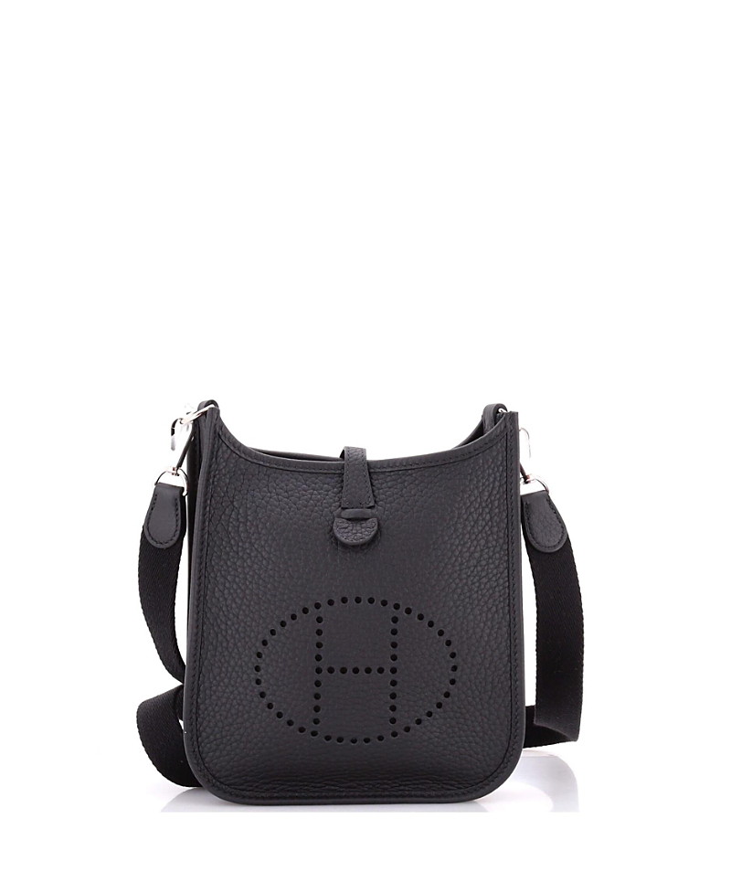 Pre-owned Pre-owned Hermes Hermes Tpm Evelyne Bag Gen Iii Clemence In Black