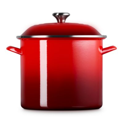 Enamel on Steel Classic Round Stockpot, 12 Qt.