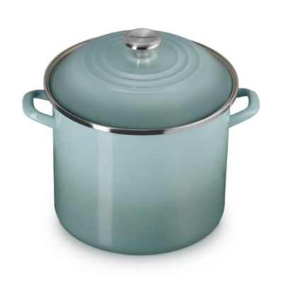Enamel on Steel Classic Round Stockpot, 12 Qt.