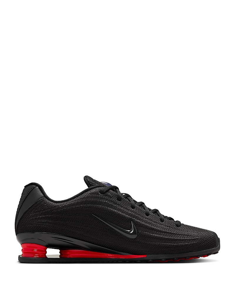Nike Shox Z Swoosh Detail Trainers In Black