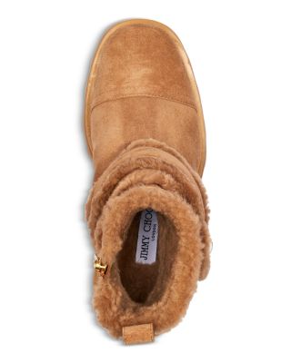 Women's Meena Shearling Trim Booties