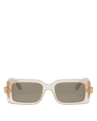 Serpenti Forever Rectangle Sunglasses, 53mm