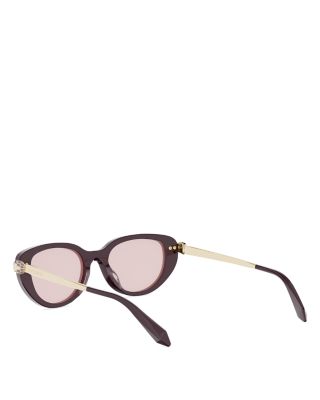 Serpenti Forever Oval Sunglasses, 50mm