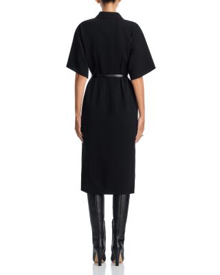 Drop Shoulder Shirt Dress