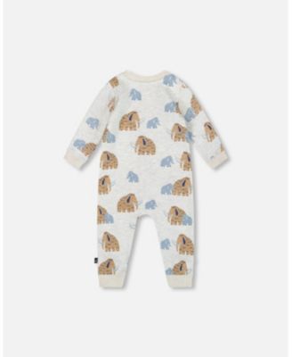 Boys' One-Piece Fleece Romper - Baby