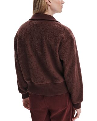 Roselle Half Zip Fleece Sweatshirt