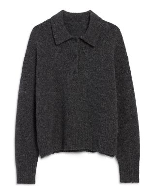 Burke Cashmere Polo Sweater